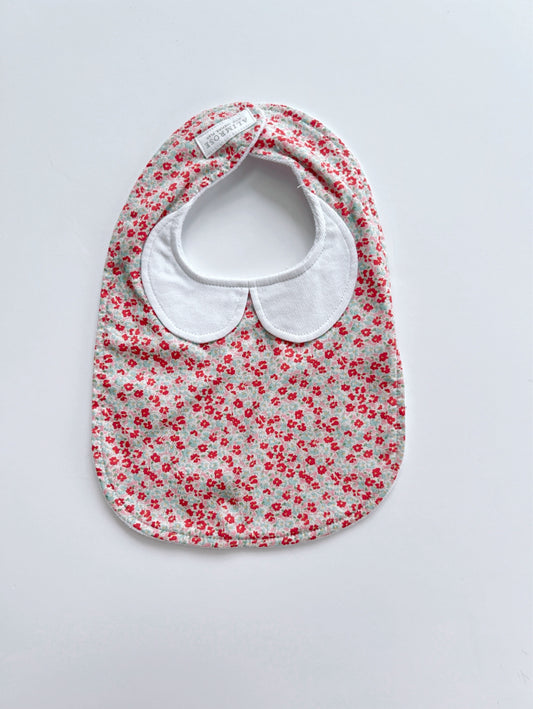 Peter Pan Collar Sweet Floral Bib