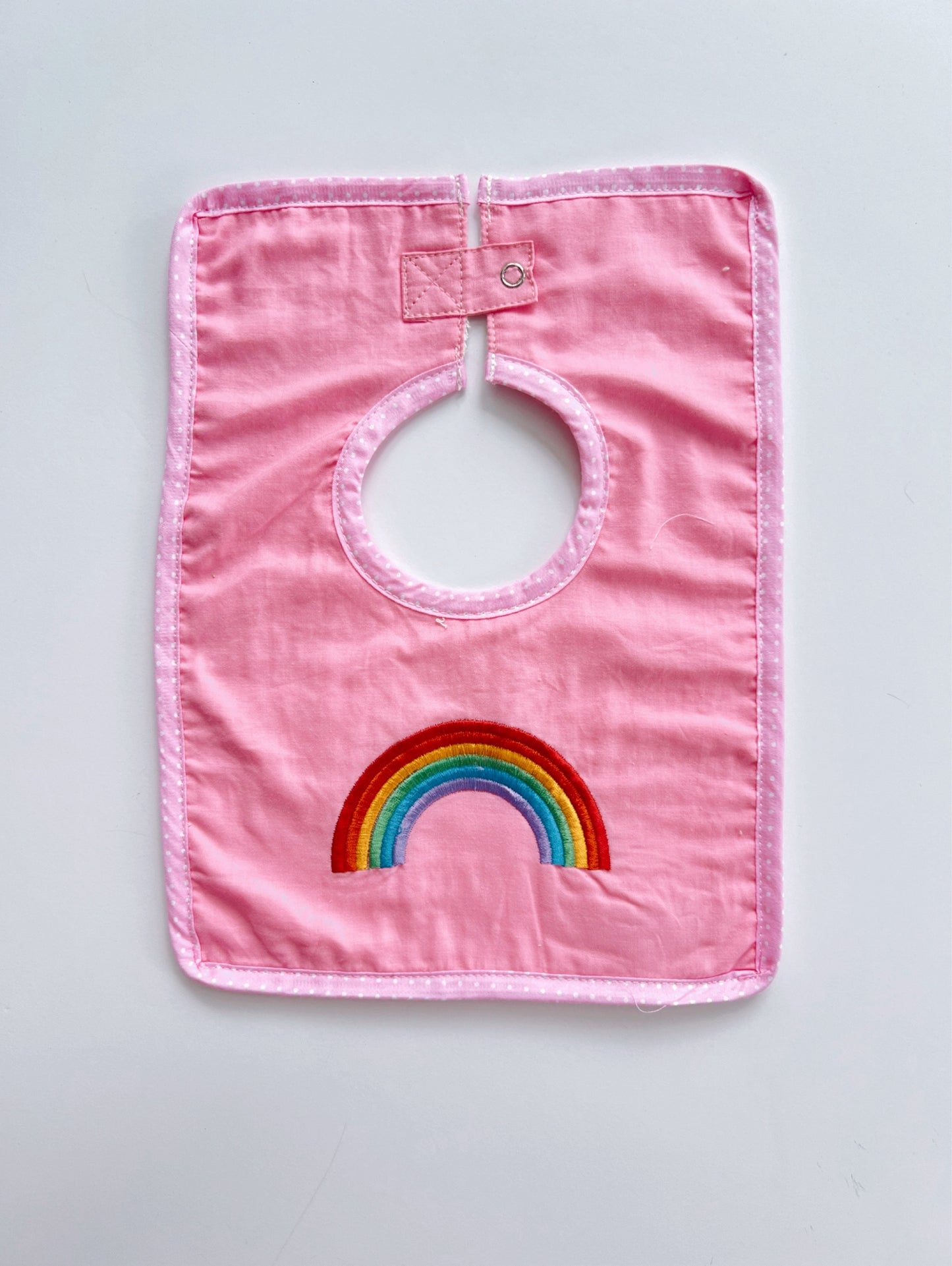 Rainbow Square Bib