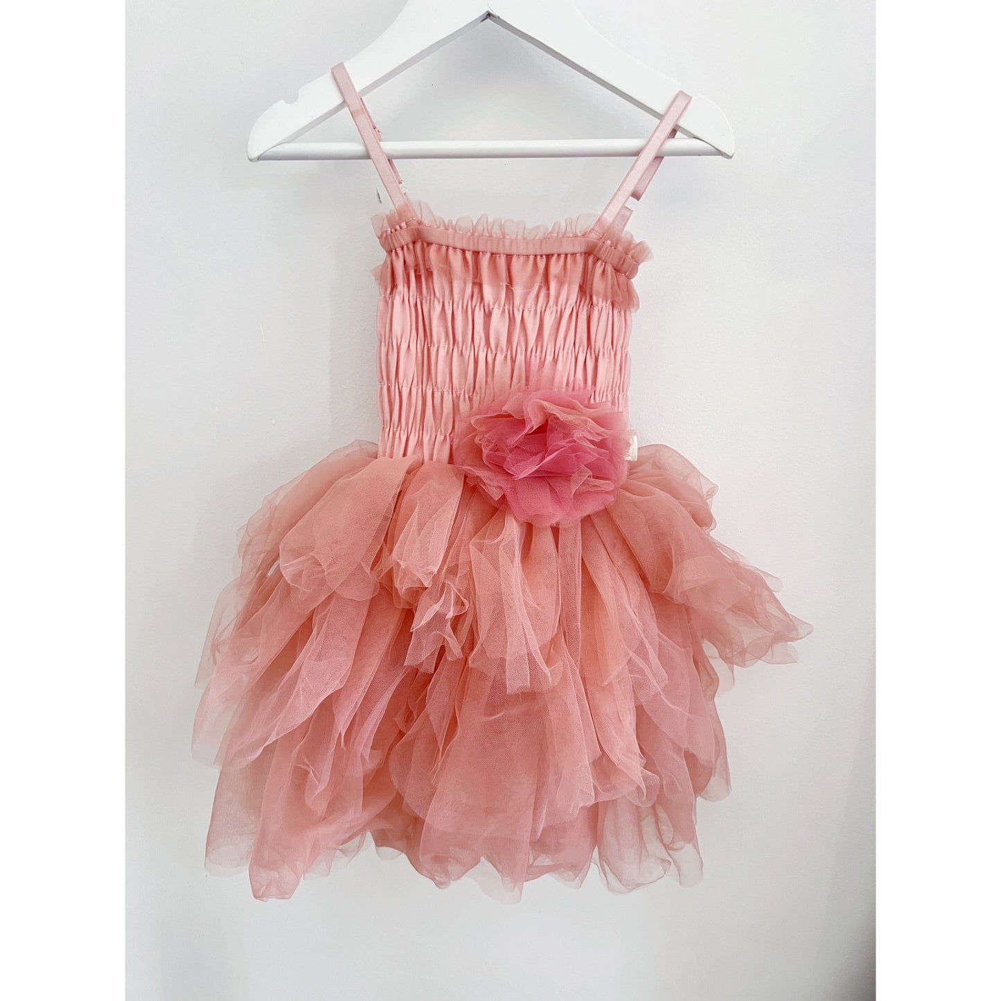 Cherry Powder Puff Tutu Dress